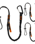 Tool Tether - Spring Locking Aluminum Carabiner & Adjustable Loop End - Tool Safety Lanyard