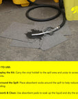 BearTOOLS Maintenance Spill Kit - 50L Vinyl Holdall