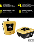 Bear Safety Aisle Alarm bear-bikes Safety Alarms bear-bikes tool lanyards tool tethering workplace safety spill kits