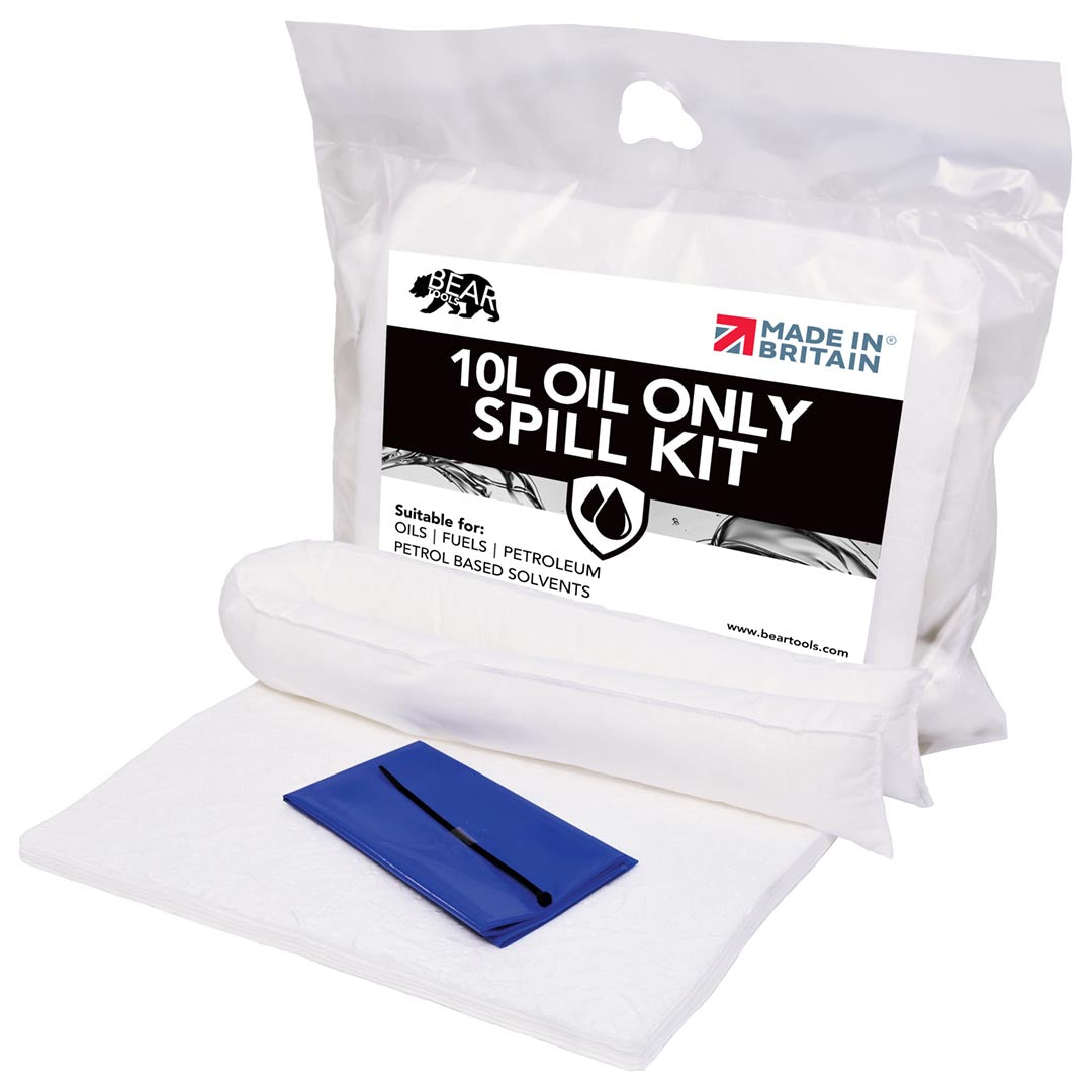 BearTOOLS 10L Spill Kits - GearbyBear Spill Control# product_vendor# GearbyBear - tool lanyards, tool tethering, workplace safety, spill kits