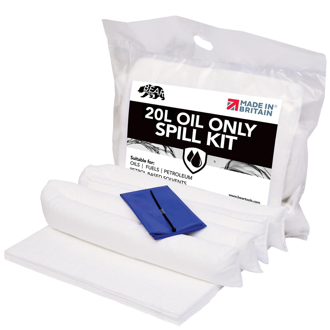 BearTOOLS 20L Spill Kits - GearbyBear Spill Control# product_vendor# GearbyBear - tool lanyards, tool tethering, workplace safety, spill kits