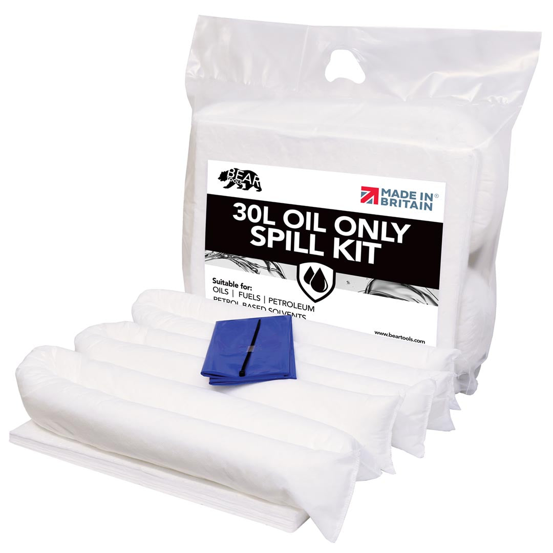 BearTOOLS 30L Spill Kits - GearbyBear Spill Control# product_vendor# GearbyBear - tool lanyards, tool tethering, workplace safety, spill kits