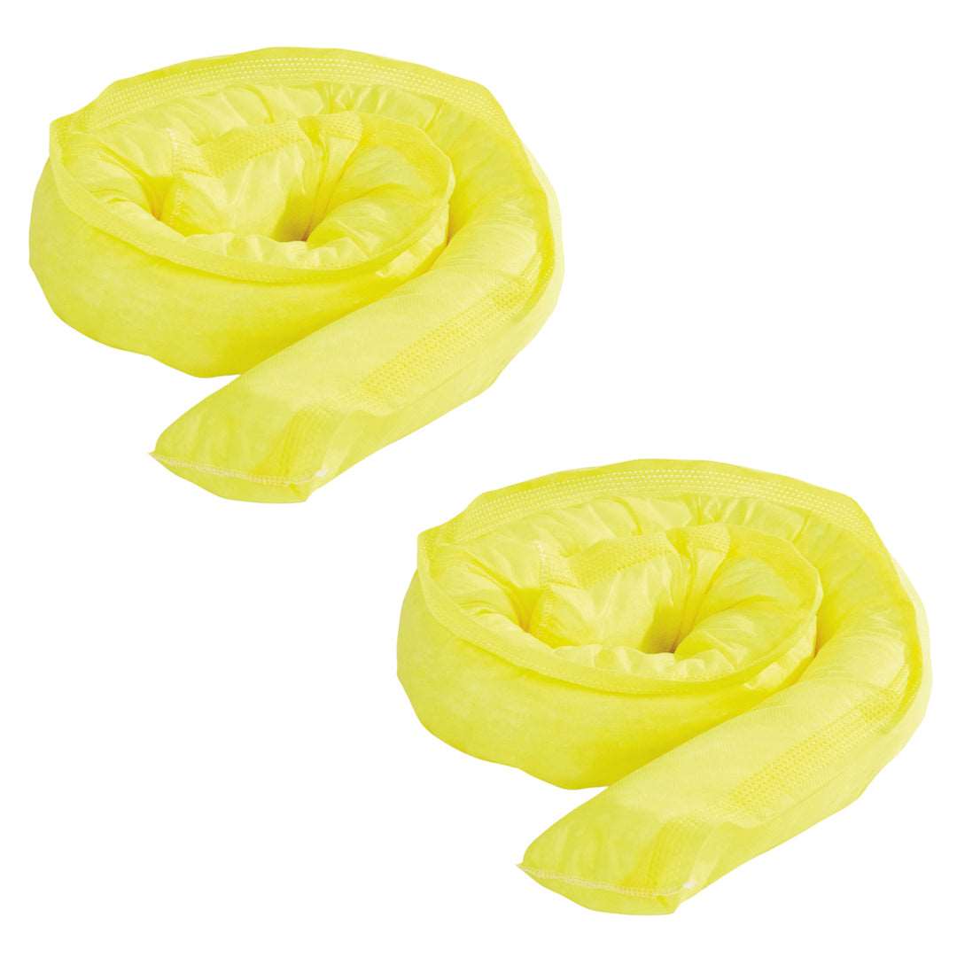 BearTOOLS Absorbent Sock for Chemical Spills - 1.2m - GearbyBear Spill Control# product_vendor# GearbyBear - tool lanyards, tool tethering, workplace safety, spill kits