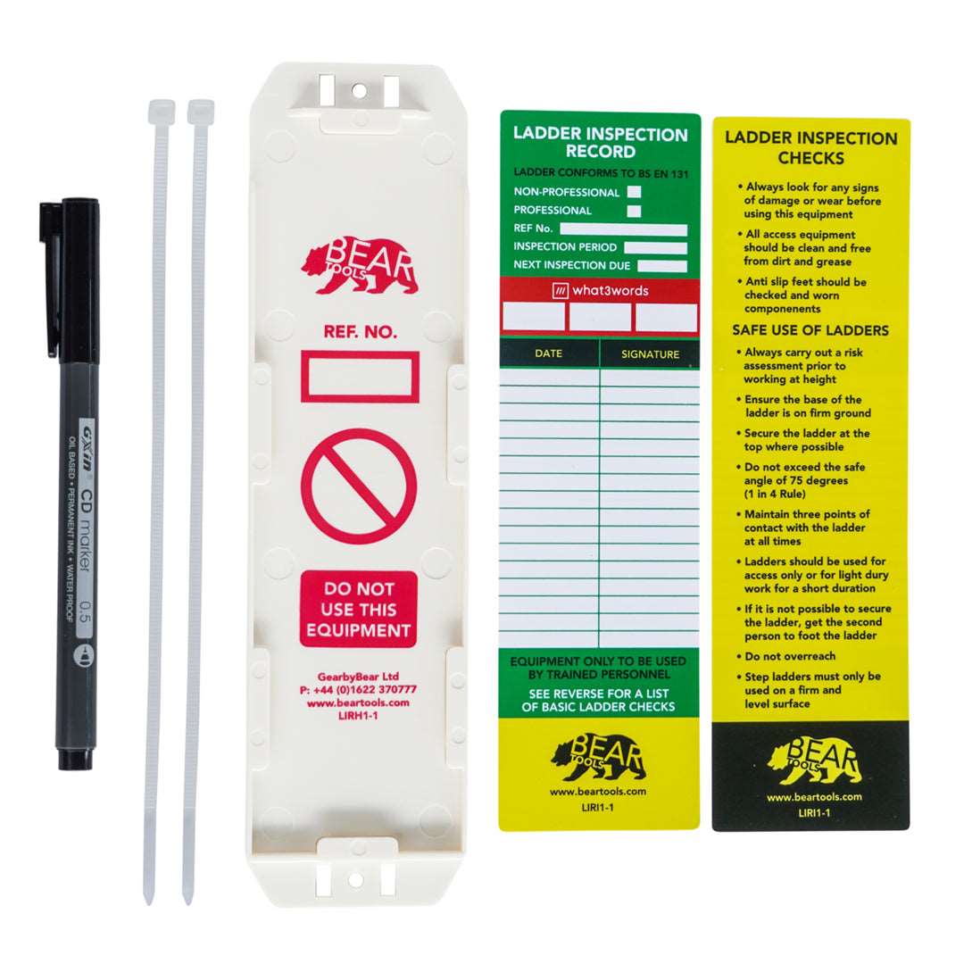 Ladder Inspection Test Badge – DGUV 208-016 Compliant Safety Sticker For Ladders & Steps