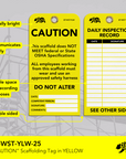 BearTOOLS Scaffold Tags - GearbyBear Safety Tagging Solutions