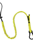 BearTOOLS Tool Lanyard With Aluminum Captive Eye Screw Lock Carabiner Yellow - GearbyBear Fall Protection