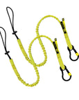 BearTOOLS Tool Lanyard With Aluminum Captive Eye Screw Lock Carabiner Yellow - GearbyBear Fall Protection