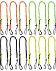BearTOOLS Tool Lanyard with Aluminum Screw Lock Carabiner Multi Coloured - GearbyBear Fall Protection