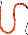 BearTOOLS Tool Lanyard with Aluminum Screw Lock Carabiner Orange - GearbyBear Fall Protection
