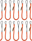BearTOOLS Tool Lanyard with Aluminum Screw Lock Carabiner Orange - GearbyBear Fall Protection
