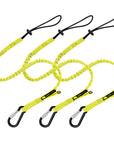 BearTOOLS Tool Lanyard with Aluminum Screw Lock Carabiner Yellow - GearbyBear Fall Protection
