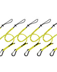 BearTOOLS Tool Lanyard with Aluminum Screw Lock Carabiner Yellow - GearbyBear Fall Protection