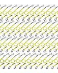 BearTOOLS Tool Lanyard with Aluminum Screw Lock Carabiner Yellow - GearbyBear Fall Protection