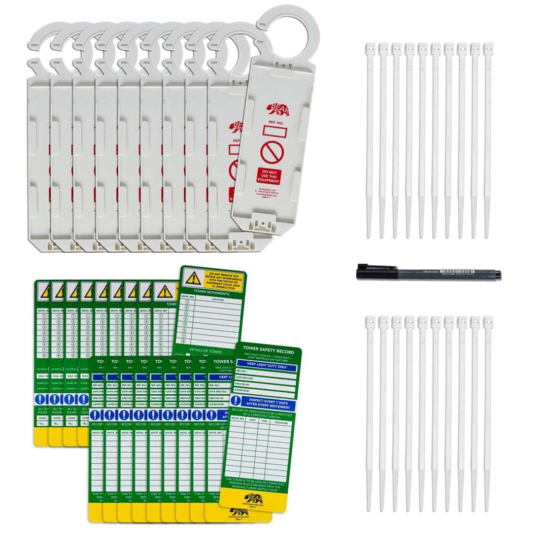 BearTOOLS Tower Inspection Record Kit - GearbyBear Safety Tagging Solutions