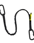 Dual Carabiner Tool Safety Lanyard Black - GearbyBear Fall Protection