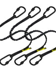 Dual Carabiner Tool Safety Lanyard Black - GearbyBear Fall Protection