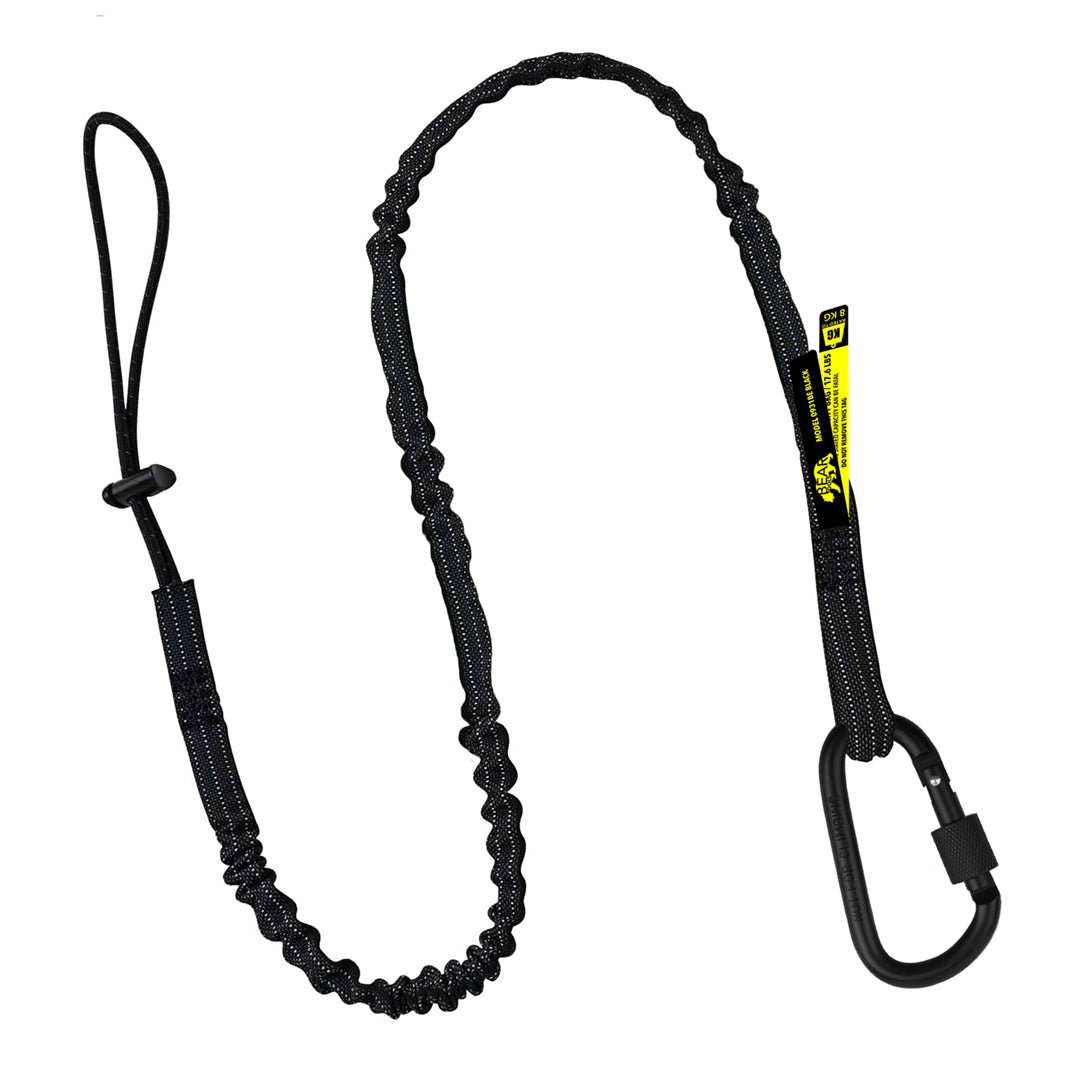 Construction Tool Tether BearTOOLS Safety Lanyards - 3PK Long Reach Tool  Tethers With Carabiners Long Reach Tethers