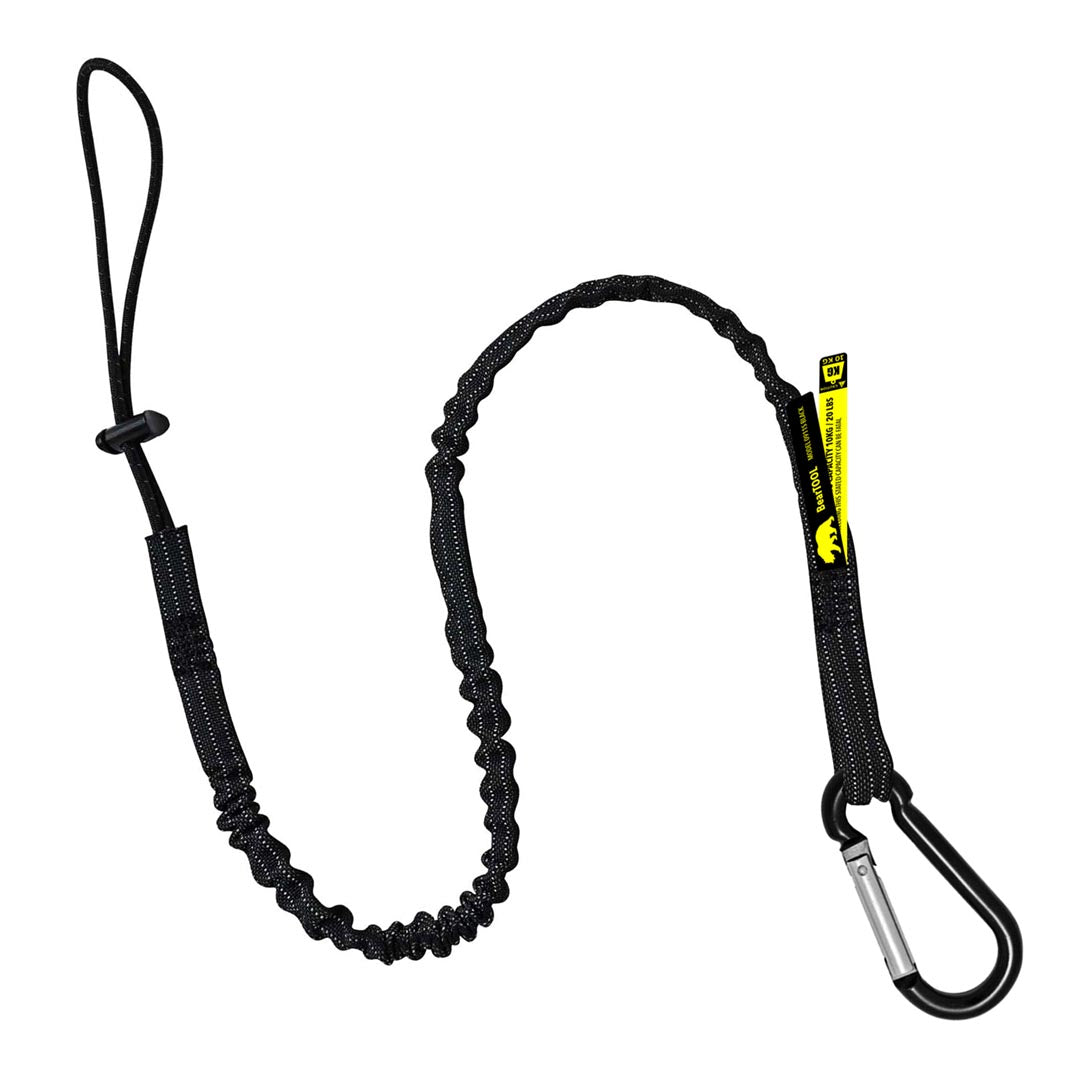 BearTOOLS Safety Lanyard, 90cm, Spring Lock Black – GearbyBear