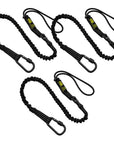 BearTOOLS Interchangeable Quick-Switch Tool Safety Lanyard - Black - 3 Pack