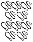 BearTOOLS Interchangeable Quick-Switch Tool Safety Lanyard - Black - 10 Pack