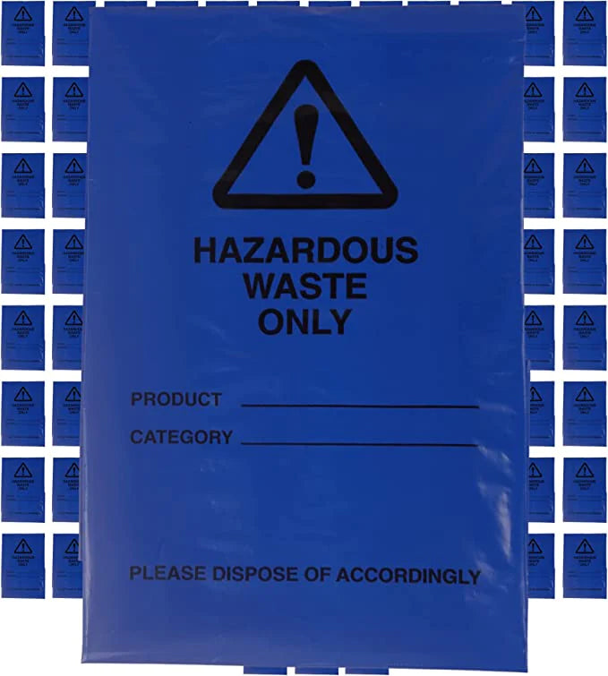 hazardous waste containers hazardous waste bags blue trash bag spill waste bag hazard bags hazard waste bags hazard waste container hazardous waste bin hazardous material handling products
