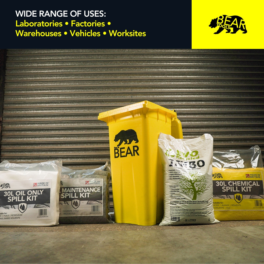 BearTOOLS Chemical Spill Kit - 50L Vinyl Holdall