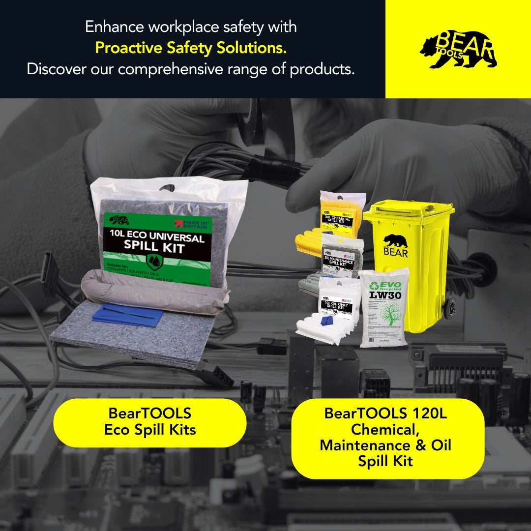 BearTOOLS Chemical Spill Kit - 50L Vinyl Holdall