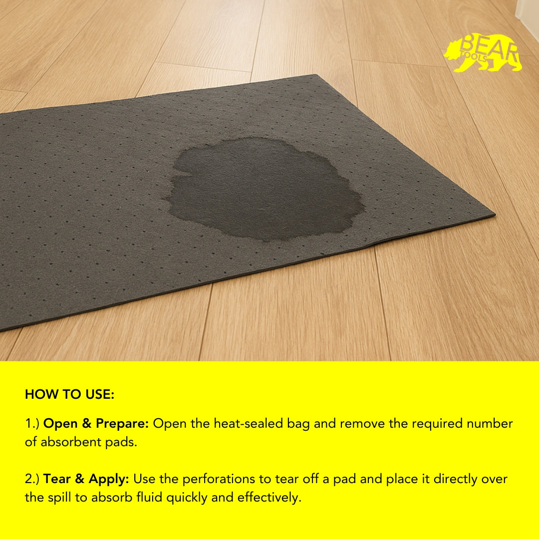 BearTOOLS Household Absorbent Spill Kit – 5L Capacity - BTHSK5L