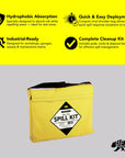BearTOOLS Oil Spill Kit - 50L Vinyl Holdall