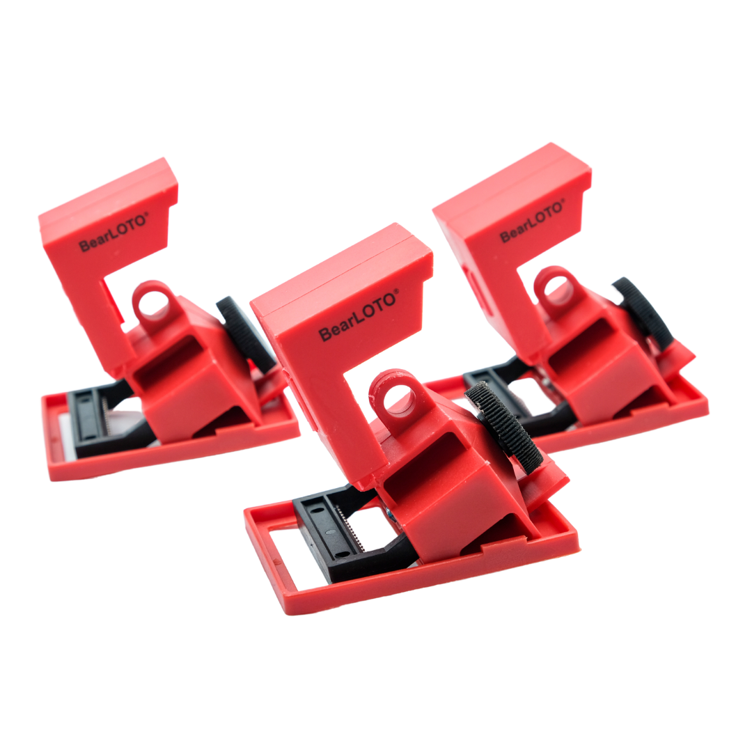 BearLOTO Lockout Device - LO-COCB-480-3 bear-bikes Lockout Tagout Solutions bear-bikes tool lanyards tool tethering workplace safety spill kits
