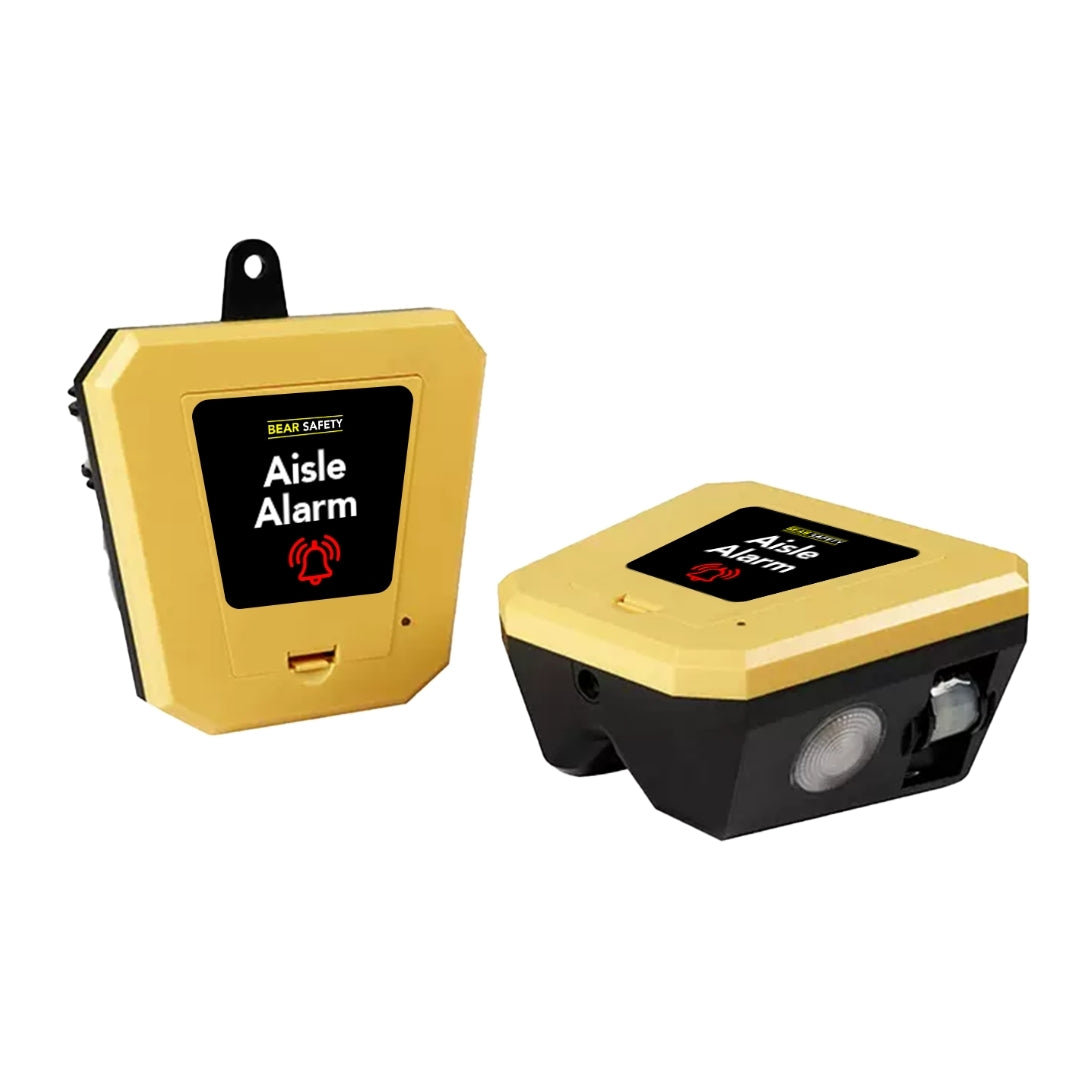 Bear Safety Aisle Alarm bear-bikes Safety Alarms bear-bikes tool lanyards tool tethering workplace safety spill kits