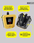 Bear Safety Aisle Alarm bear-bikes Safety Alarms bear-bikes tool lanyards tool tethering workplace safety spill kits
