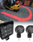 Forklift Halo Safety Light Kit - Red