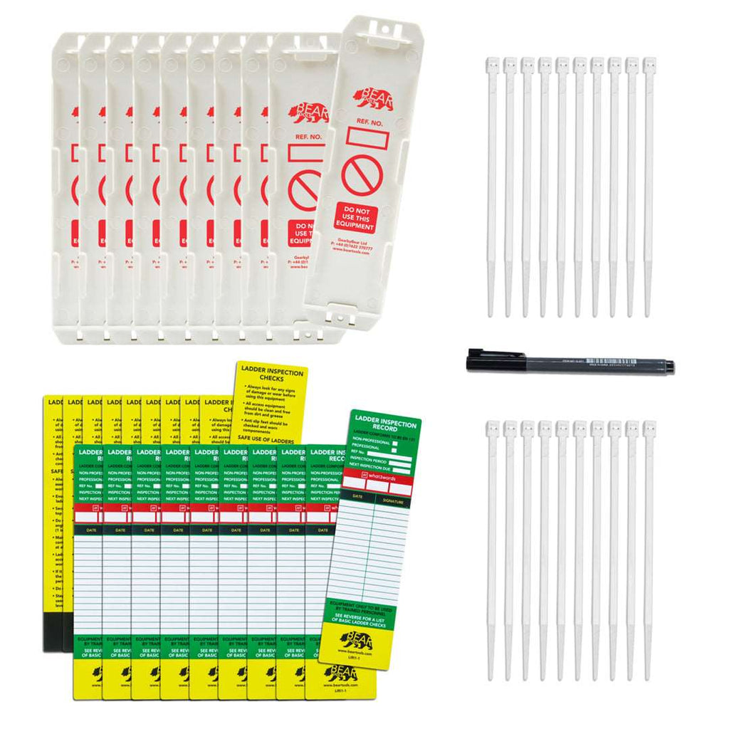 BearTOOLS Ladder Inspection Record Kit – GearbyBear