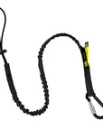 BearTOOLS Tool Lanyard with Aluminum Screw Lock Carabiner Black - GearbyBear Fall Protection