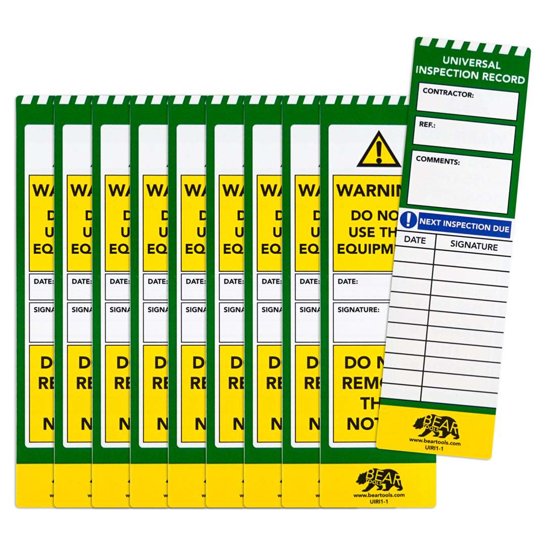 BearTOOLS Universal Inspection Record Kit – GearbyBear