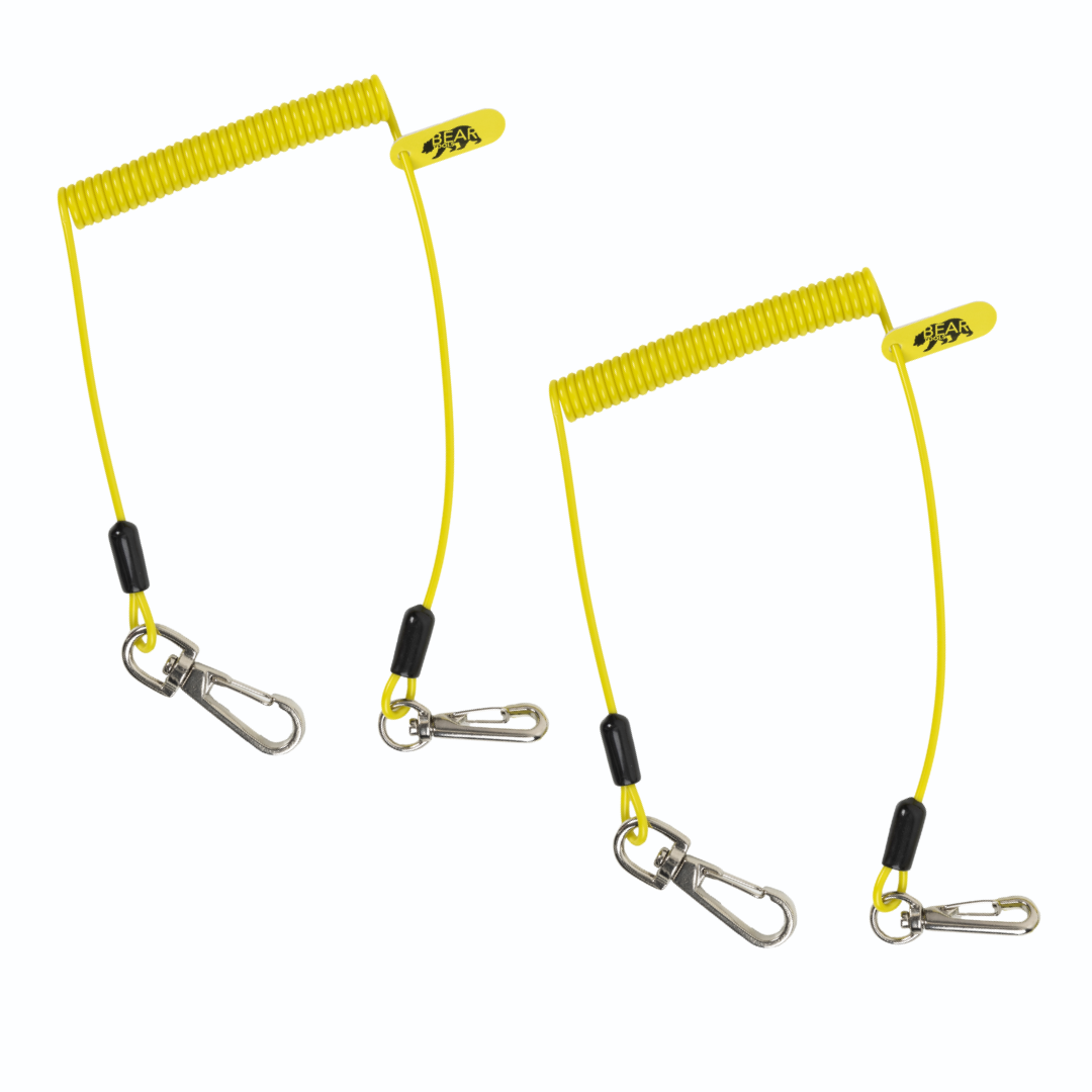 BearTOOLS Lightweight Coil Lanyard 2lbs 0.9kg - C512LYDC