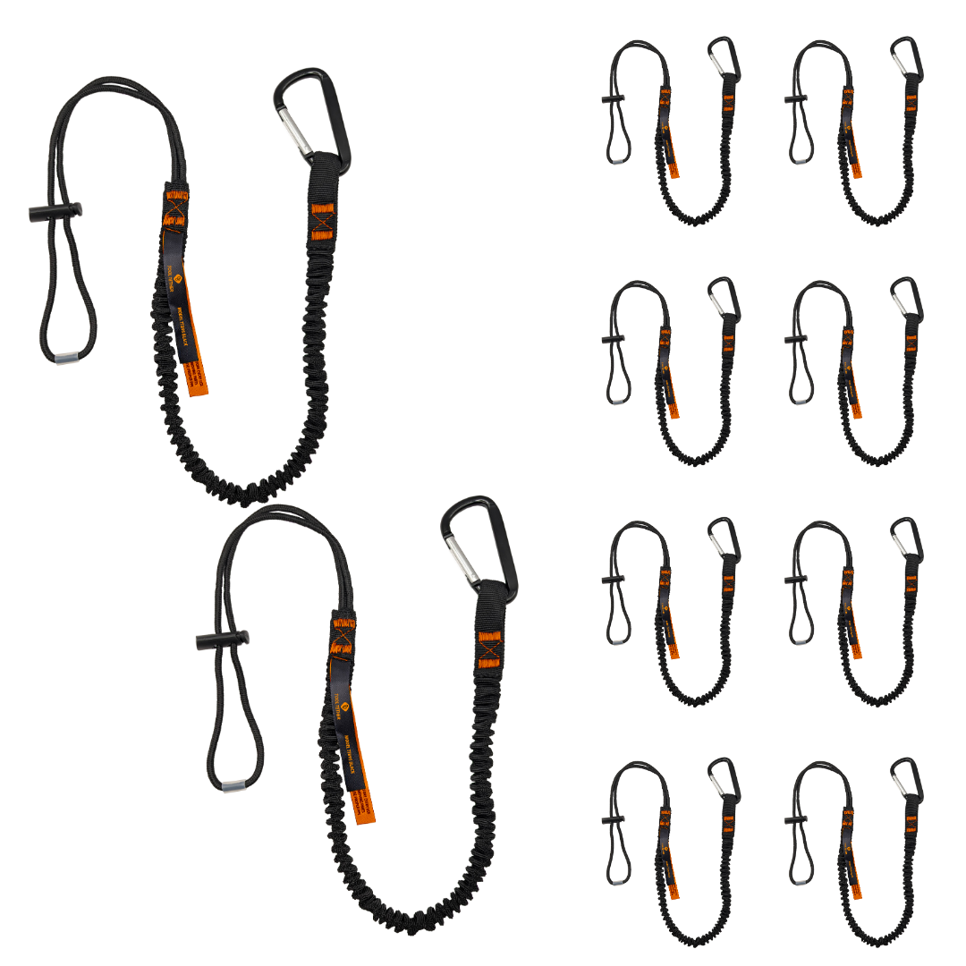 Tool Tether - Tool Safety Lanyard - TTB10S bear-bikes Fall Protection bear-bikes tool lanyards tool tethering workplace safety spill kits