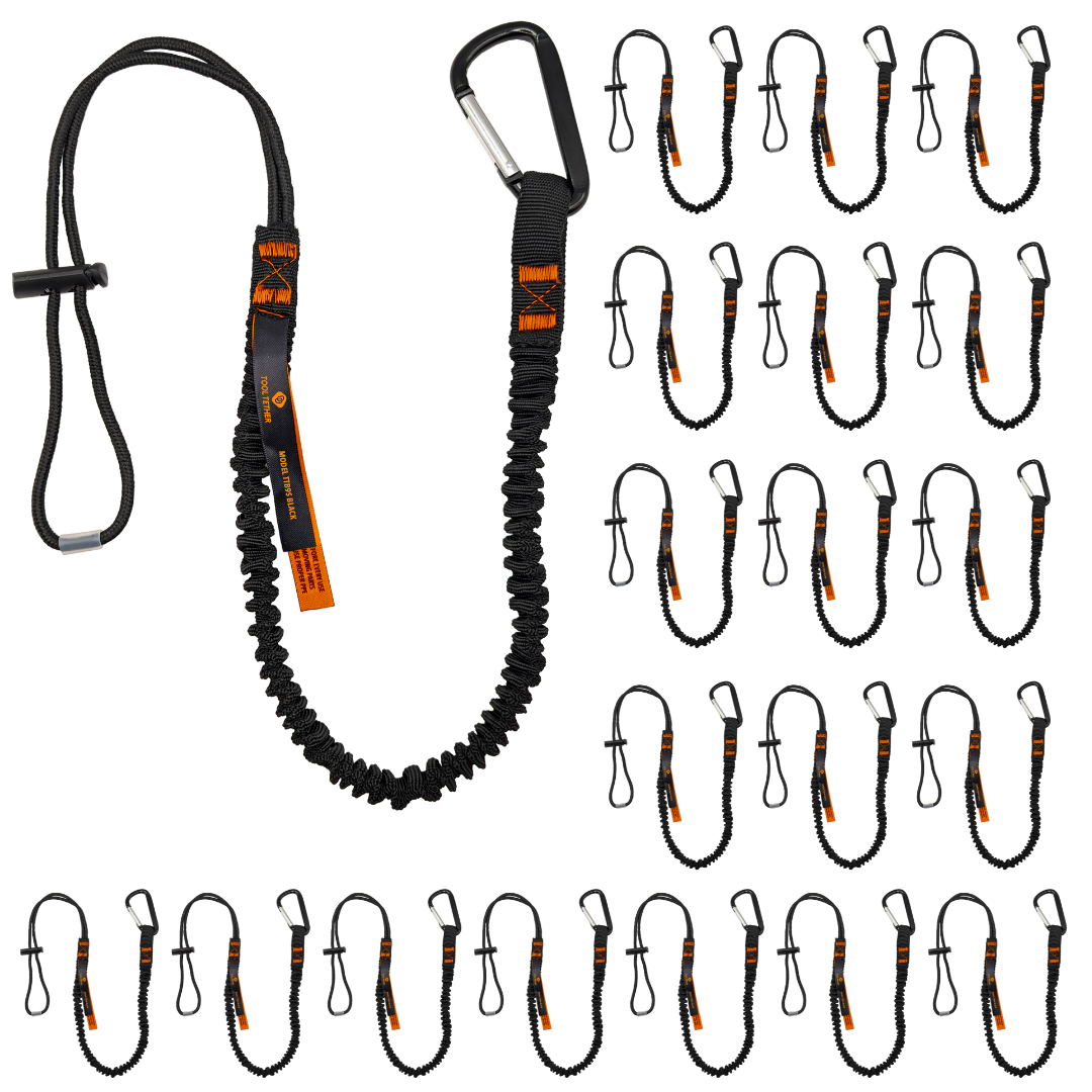 Tool Tether - Tool Safety Lanyard - TTB20S bear-bikes Fall Protection bear-bikes tool lanyards tool tethering workplace safety spill kits