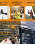 Tool Tether Hard Hat Holder Belt Clip - Black - TT-HCLIP-BK bear-bikes Fall Protection bear-bikes tool lanyards tool tethering workplace safety spill kits