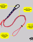 USA Flag Safety Tool Lanyard - 0939USAS bear-bikes Fall Protection bear-bikes tool lanyards tool tethering workplace safety spill kits