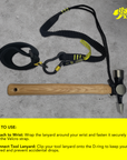 Wrist Tool Strap – Secure, Versatile, and Durable Tool Tethering - BT-WL-1 bear-bikes Fall Protection bear-bikes tool lanyards tool tethering workplace safety spill kits